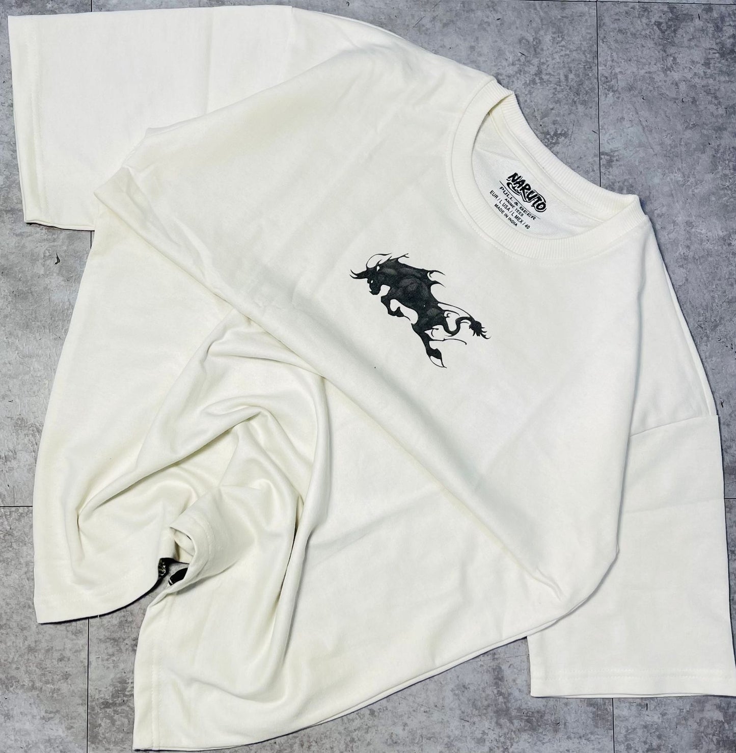 Samurai Anime Premium Oversized T-shirt